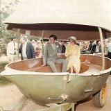 Prince Charles and Princess Diana visited the Big Pineapple during their 1983 Australian tour.