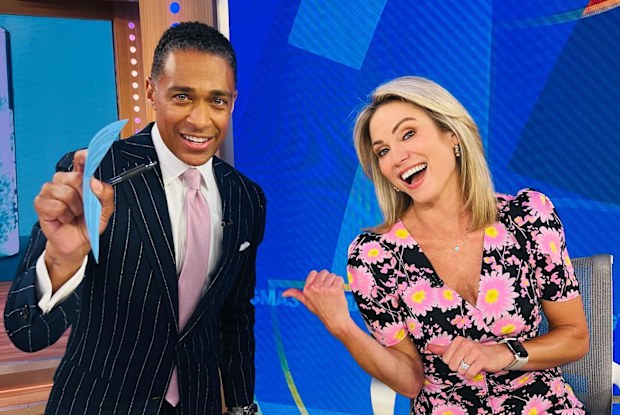 Amy Robach and T.J. Holmes