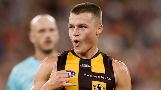 On the outer: Jack Ginnivan has been axed from the senior side.