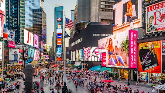 new york times square istock