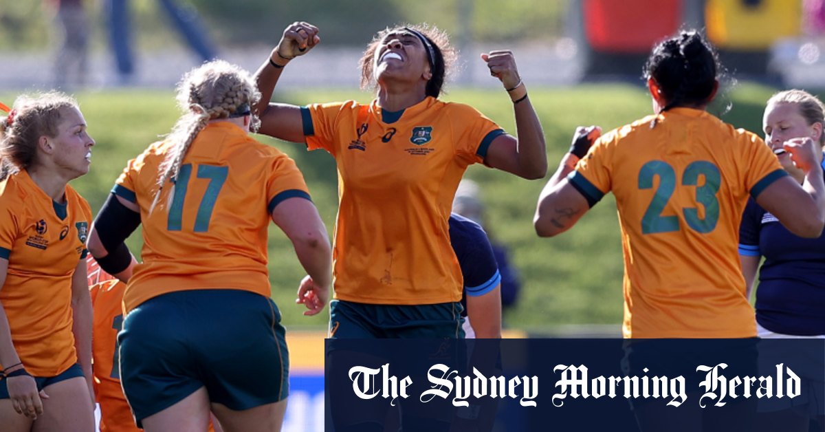 Wallaroos stay alive in Cup with ‘nerve-racking’ comeback win over Scotland