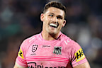 Nathan Cleary seen after Penrith’s win over the Warriors