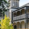 The University of Melbourne has listed for sale a four-bedroom Parkville mansion.