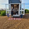 Andrew Stockwell works remotely as a construction estimator and is the proud owner of Gangs Place – a travelling tiny home.