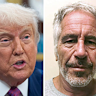 Donald Trump and Jeffrey Epstein.