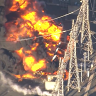 ‘A very dangerous operation’: Substation engulfed in flames south of Sydney