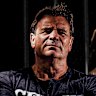 Former CFMEU boss John Setka and AFL head umpire Steve McBurney. 