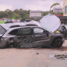 ‘Absolute carnage’: Crash closes Sydney’s Parramatta Road after police pursuit