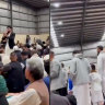 Scenes from mosque 