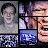 From left: Shooter Thomas Matthew Crooks, the rally at Butler, Pennsylvania, and a wounded Donald Trump.