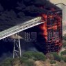 Kwinana residents told to stay in as warehouse fire spreads toxic smoke