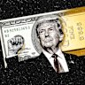 Donald Trump is significantly richer than he was when he became president for the second time.