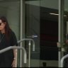 Peter Minekus leaves court on February 23, 2024. 