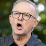 Taking over: PM Scott Morrison and Labor leader Anthony Albanese both had a background in politics