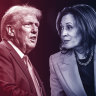 Kamala Harris and Donald Trump.