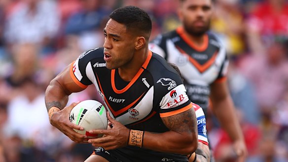 Tigers forward Joe Ofahengaue.