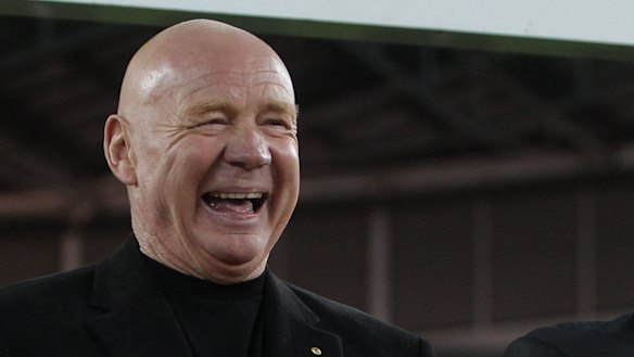 Underground networking: Immortal Bob Fulton has been doing the rounds with journalists.