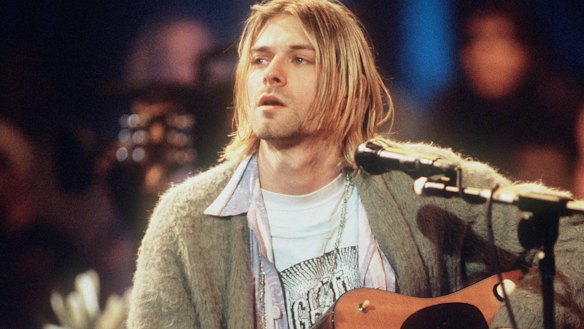 Nirvana’s late lead singer Kurt Cobain.