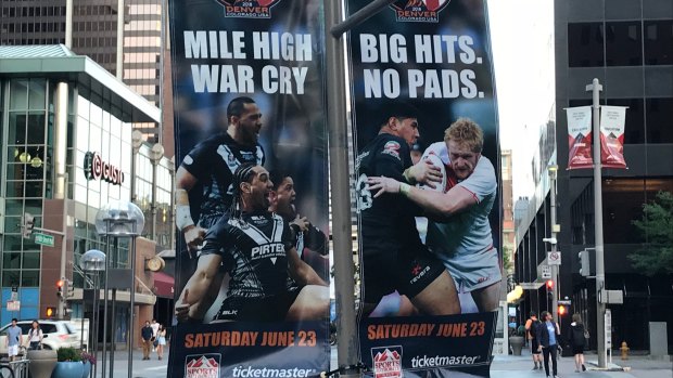 Stateside: The Denver Test has been well promoted in the city's centre.