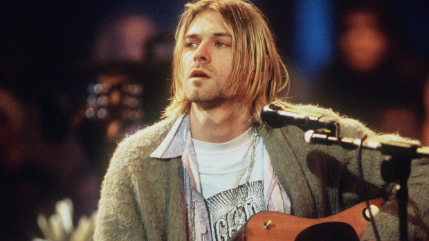 Nirvana’s late lead singer Kurt Cobain.