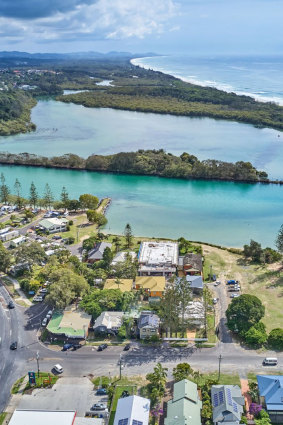 Brunswick Heads sits at the mouth of the Brunswick River.