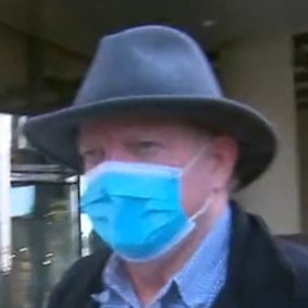 Douglas McCarthy outside court during an earlier appearance.