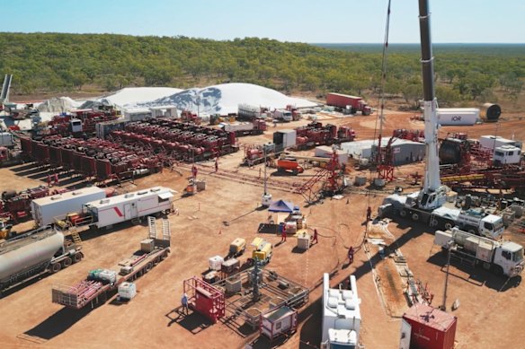 Beetaloo is now fully funded and focused on delivering first pilot gas at its Northern Territory Carpenteria project.