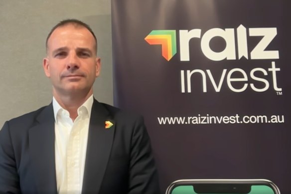 Raiz Invest managing director and chief executive officer Brendan Malone.