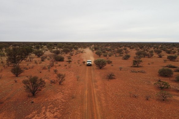 The landscape at Gateway Mining’s Yandal gold project, in a richly endowed gold province in Western Australia.