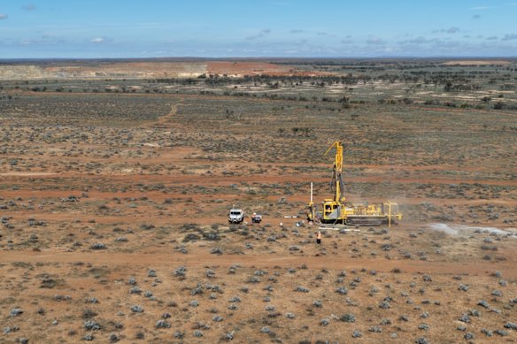 Drilling near Pacgold’s White Dam mine has intersected high-grade gold and copper sulphide mineralisation beneath its known oxide resources. Credit: file