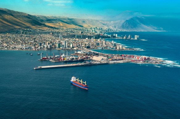 Pan Asia Metals’ Tama Atacama project is near the Chilean port city of Iquique.