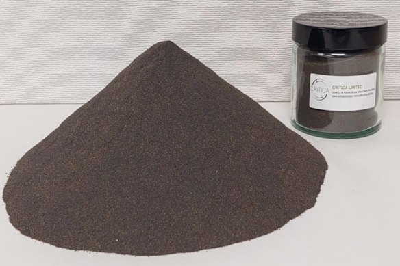 Critica has produced a high-purity mixed rare earth oxides sample from its Jupiter project in Western Australia ahead of offtake talks for its high-value rare earths and iron by-products.