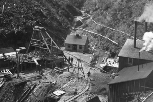The historic York Harbour underground mine.