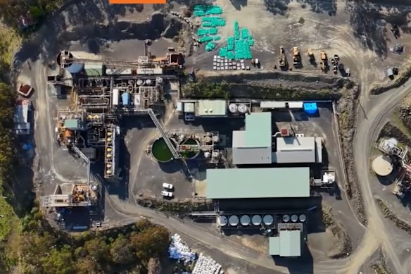 Larvotto Resources’ Hillgrove gold and antimony mine in New South Wales, which is due to restart production in the second quarter of 2026.