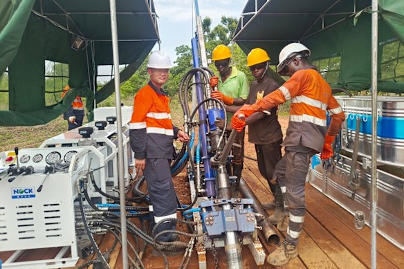 Aurum Resources’ latest diamond drill program at its BST1 and BDT3 resource targets in Côte d’Ivoire involved 6611m of drilling.