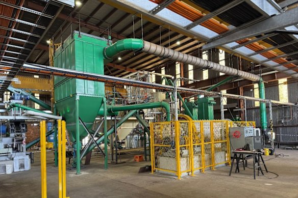 Latrobe Magnesium’s Victorian demonstrator plant for its innovative magnesium metal process.