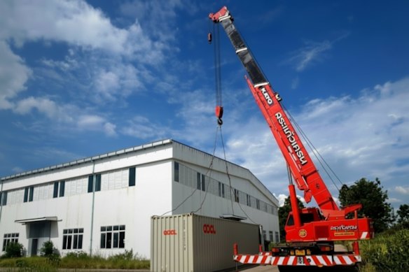 First feedstock shipment arriving at Hastings’ Kabin Buri hydrometallurgical rare earths plant in Thailand last quarter.