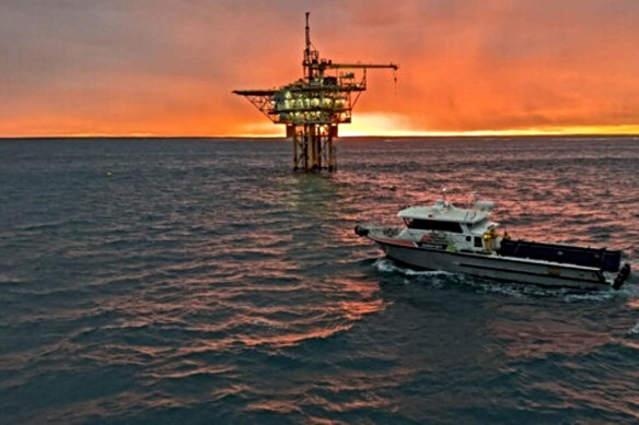 The former Cliff Head oil well in the Perth Basin will be repurposed as a carbon capture and storage facility by clean energy company Pilot Energy.