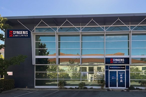 Sygenis Lab’s new GMP manufacturing facility in Perth.