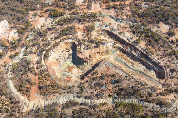 Auric Mining’s Munda deposit in WA’s Goldfields region. 