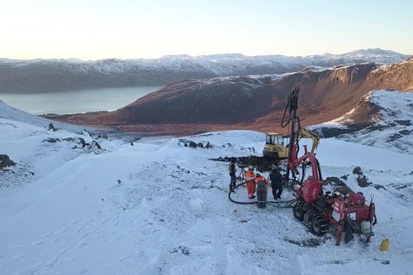 Eclipse Metals completed a maiden percussion drilling and trenching program in late 2022 at its Grønnedal rare earths project in Greenland, with 51 trenches being sampled. Best results from eight trenches ranged between 6317ppm and 16,444 TREO. 