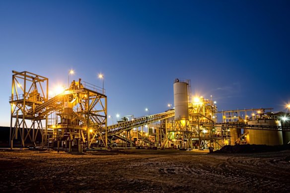 The Edna May gold processing plant, part of Forrestania Resources’ $300 million purchase from Ramelius Resources.