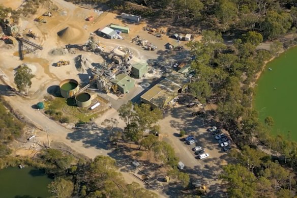 Kaiser Reef’s Maldon gold mine in Victoria’s historic Golden Triangle, 100km northwest of Melbourne.