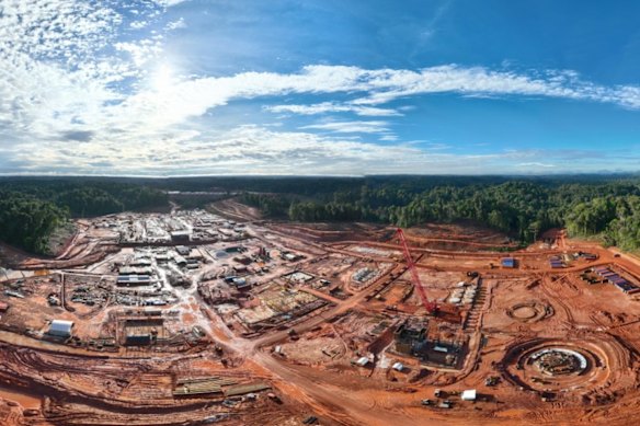 Development underway at G Mining’s monstrous 350,000 ounce per annum Oko gold mine in Guyana, next to Liberty Metal’s new gold acquisition.