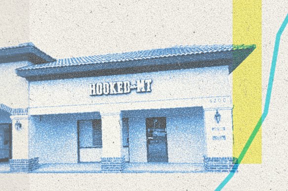 The fishing tourism business that sold the winning ticket. It had two lottery terminals out the front, and another 11 out the back. 