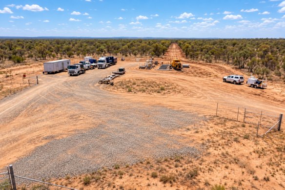 An exploration camp in Queensland’s Taroom Trough, where Beetaloo Energy has added a liquids-focused play to its world-class gas assets in the Northern Territory.