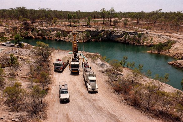 PacGold Limited’s St George antimony-gold project in Far North Queensland.
