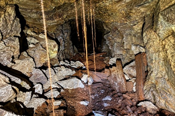 Historical workings at Right Resources Pilot gold project in southern NSW.
