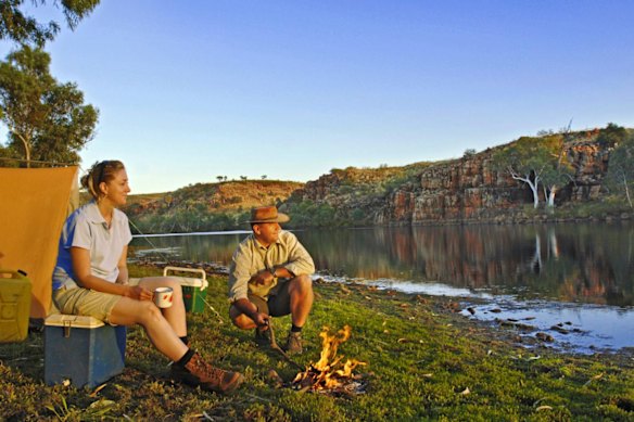 A pitoresca região de Barkly, nos arredores de Tennant Creek.