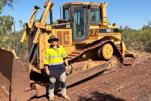 Earthmoving equipment preparing drill pads at Barkly Rare Earths’ project in the Northern Territory ahead of a major 10,000-metre drilling campaign.